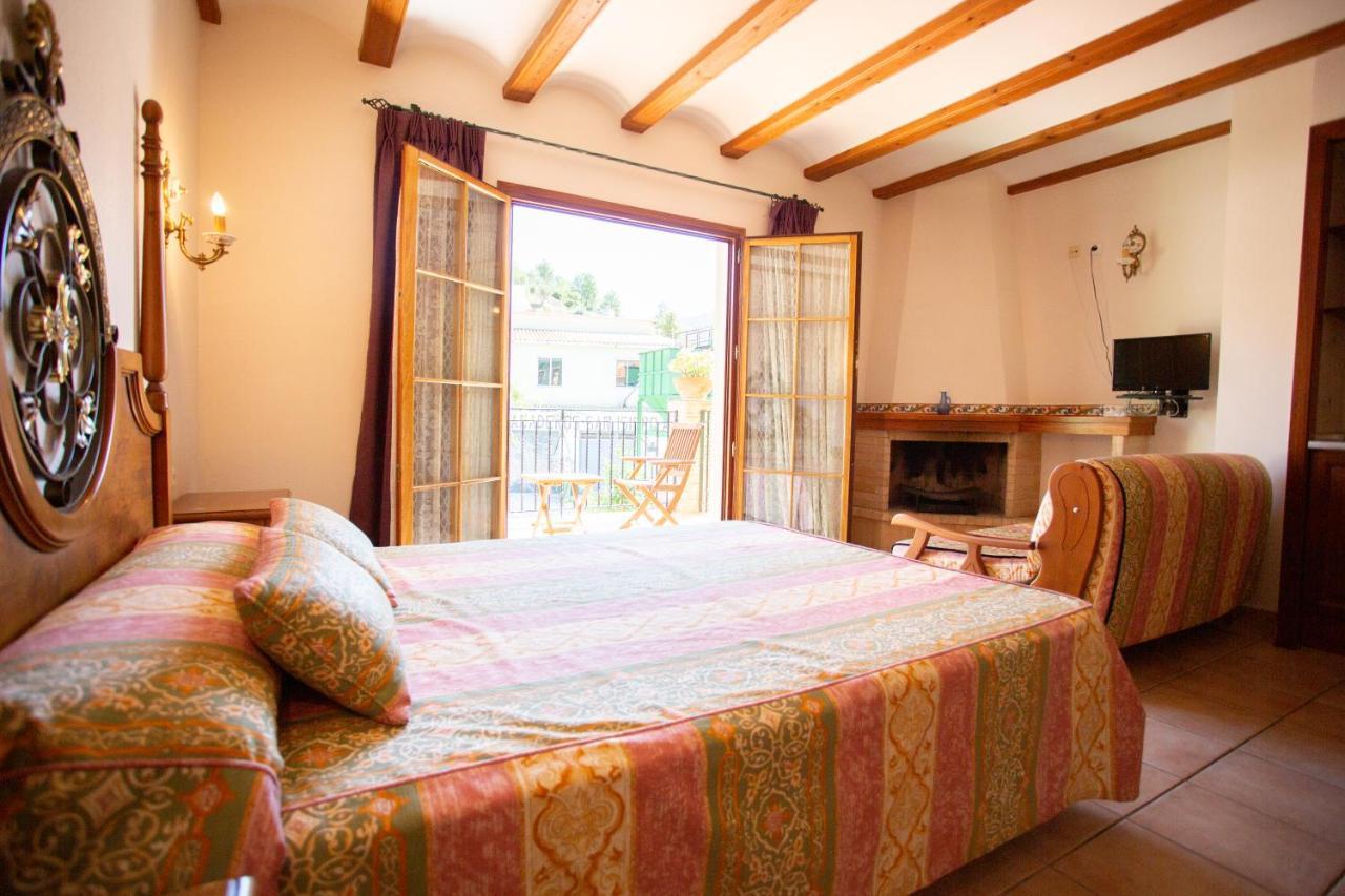 Hotel Rural Serrella Castell De Castells Екстер'єр фото