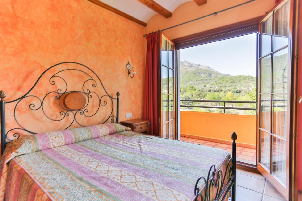 Hotel Rural Serrella Castell De Castells Екстер'єр фото